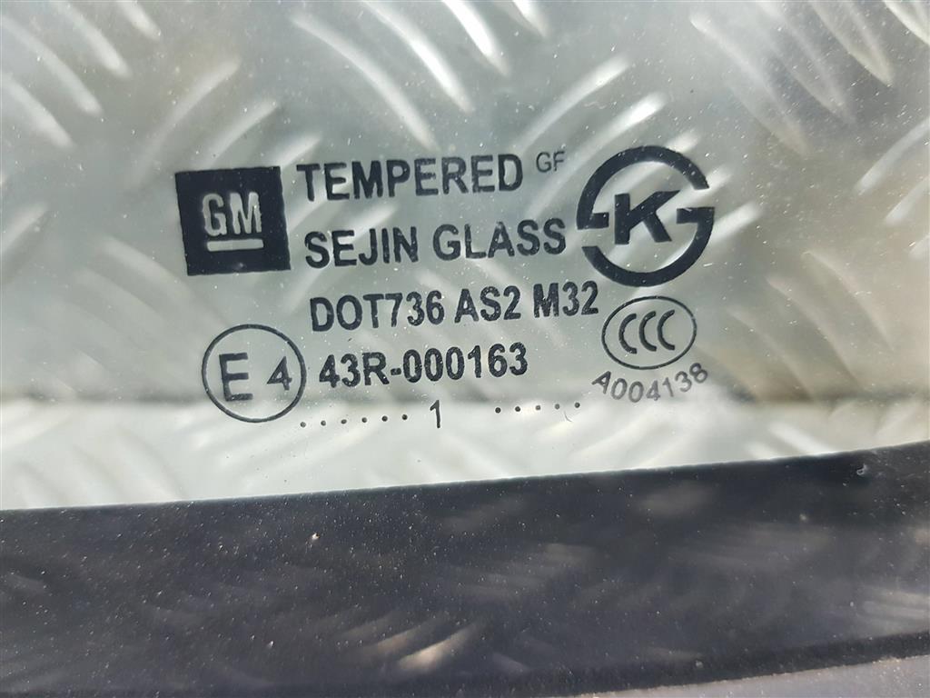 стекло кузовное CHEVROLET  ORLANDO 1.8 AT (141 л.с.)Orlando  I (2010—2018) Минивэн 95026339, 2470 рублей, Москва