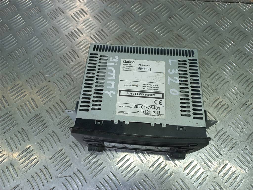 магнитола SUZUKI JIMNY 1.3 4WD MT (86 л.с.)Jimny  III рестайлинг (2005—2012) Внедорожник 39101-76J81, 5120 рублей, Москва