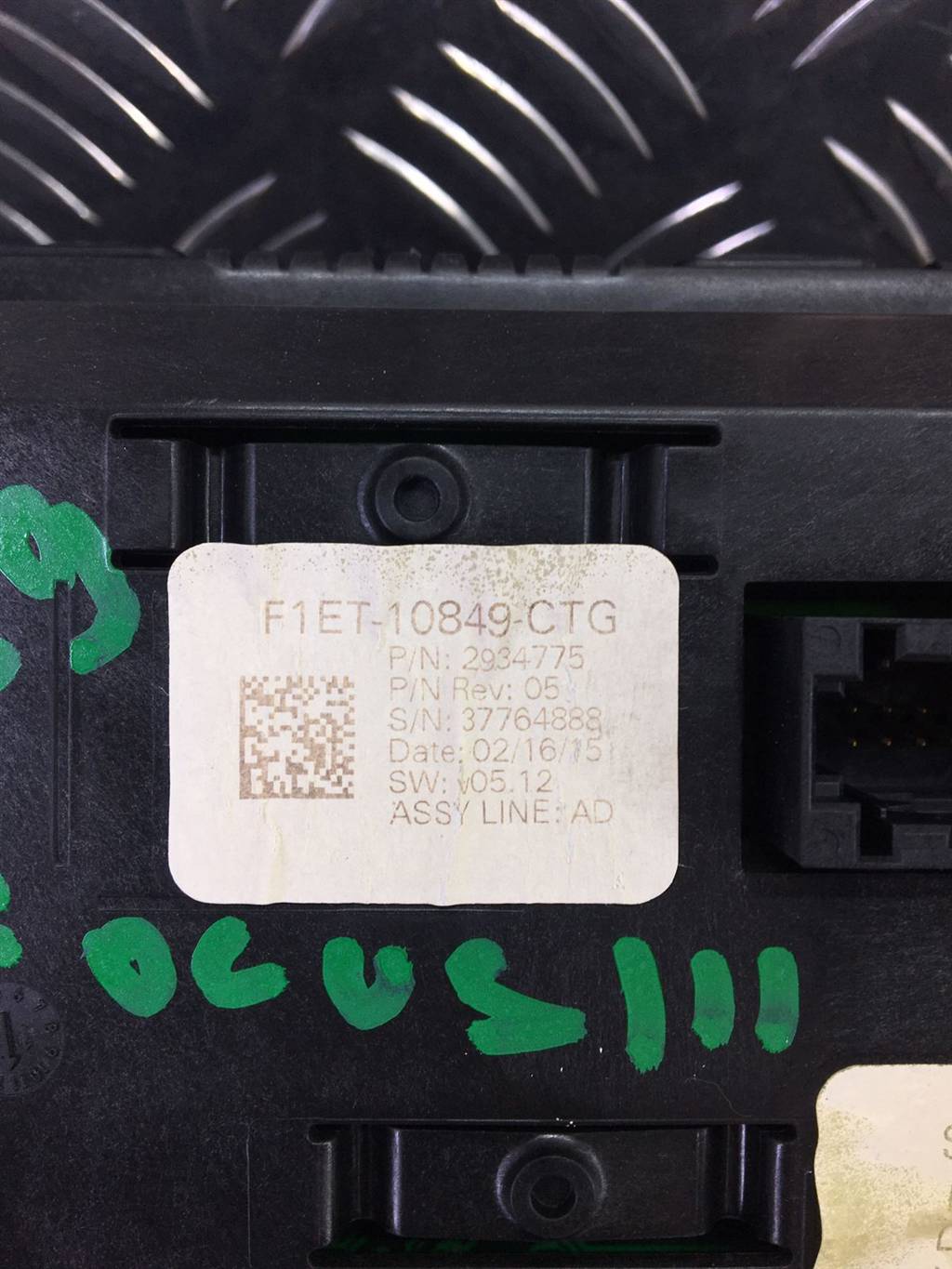 панель приборов FORD Focus 2.0 AMT (160 л.с.)Focus  III рестайлинг (2014—2019) Седан F1ET-10849-CTG, 22030 рублей, Москва