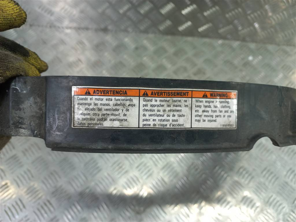 диффузор вентилятора (кожух) SUZUKI JIMNY 1.3 4WD MT (86 л.с.)Jimny  III рестайлинг (2005—2012) Внедорожник 1776180A00, 2010 рублей, Москва