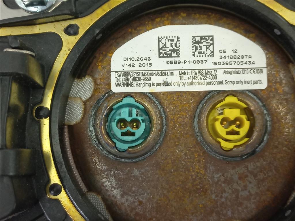 подушка безопасности водителя FORD Focus 2.0 AMT (160 л.с.)Focus  III рестайлинг (2014—2019) Седан F1EZ-58043B13-AH, 18100 рублей, Москва