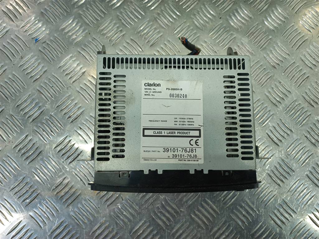 магнитола SUZUKI JIMNY 1.3 4WD MT (86 л.с.)Jimny  III рестайлинг (2005—2012) Внедорожник 39101-76J82, 3279 рублей, Москва