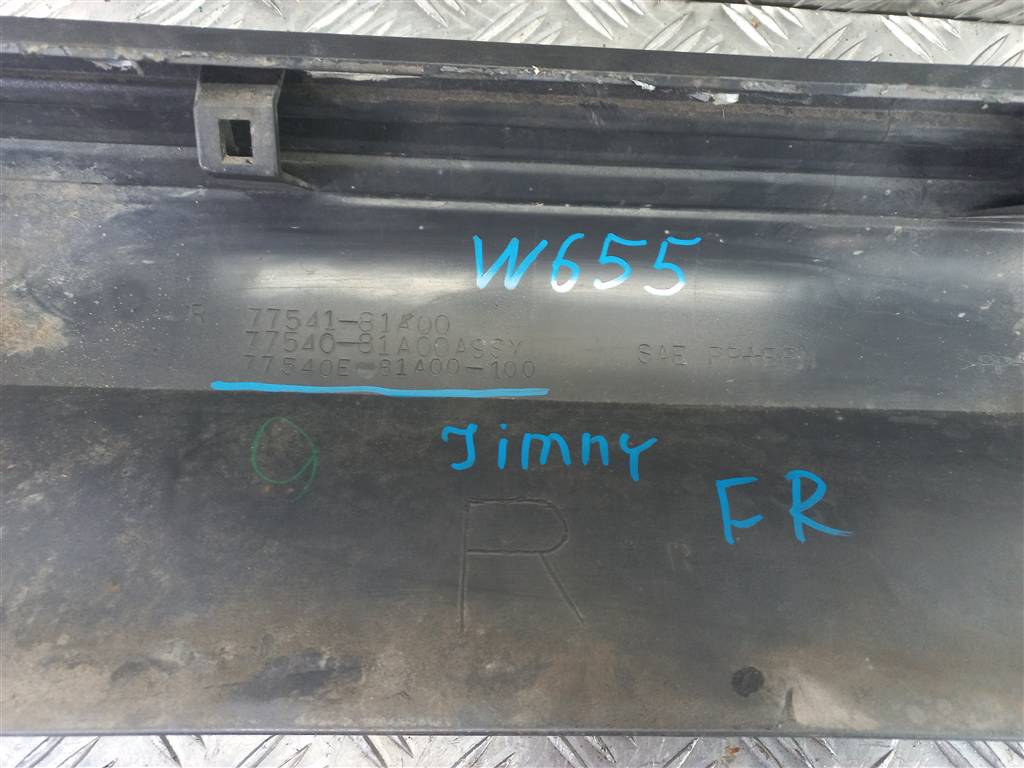 накладка порога SUZUKI JIMNY 1.3 AT (85 л.с.)Jimny  III рестайлинг (2005—2012) Внедорожник 77540-81A00, 5580 рублей, Москва