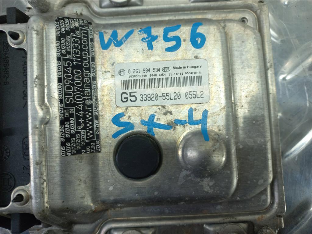 блок управления двигателем SUZUKI SX4 1.6 4WD MT (112 л.с.)SX4  I рестайлинг (2009—2014) Внедорожник 33920-55L20, 7650 рублей, Москва