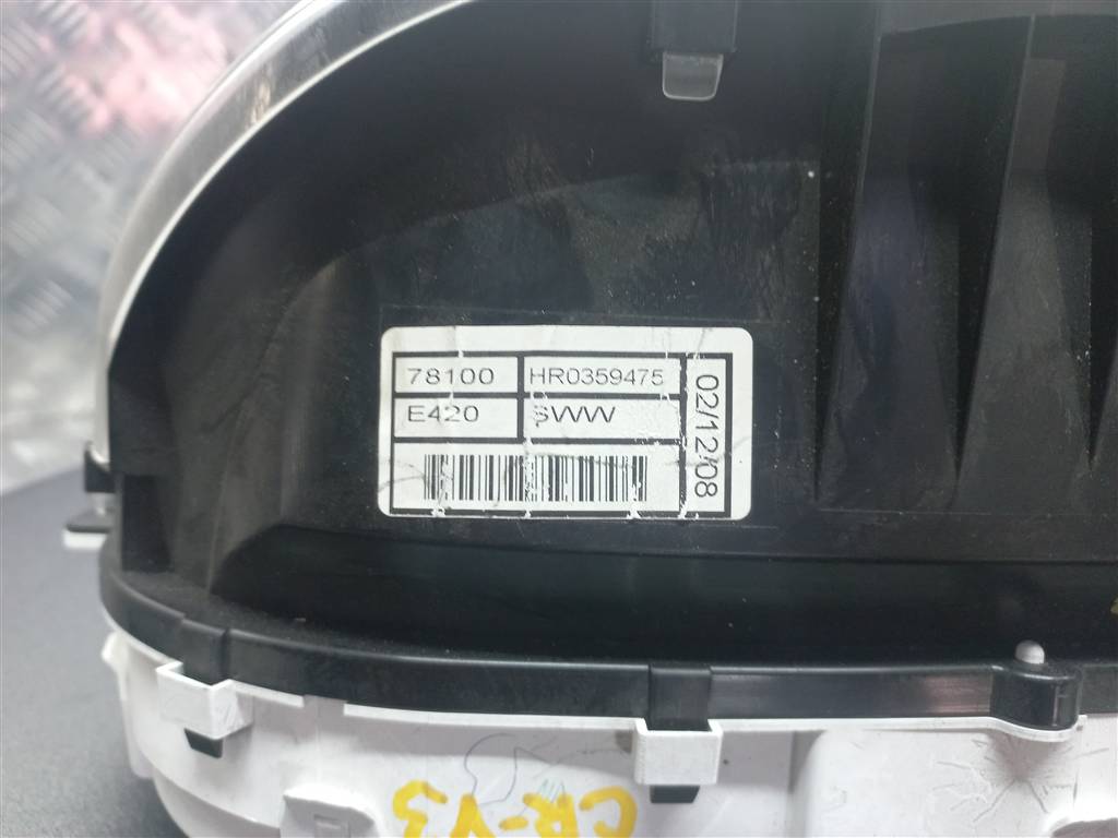 панель приборов HONDA CR-V 2.0 4WD MT (150 л.с.)CR-V  III (2006—2009) Внедорожник 78120SWWE42, 8220 рублей, Москва