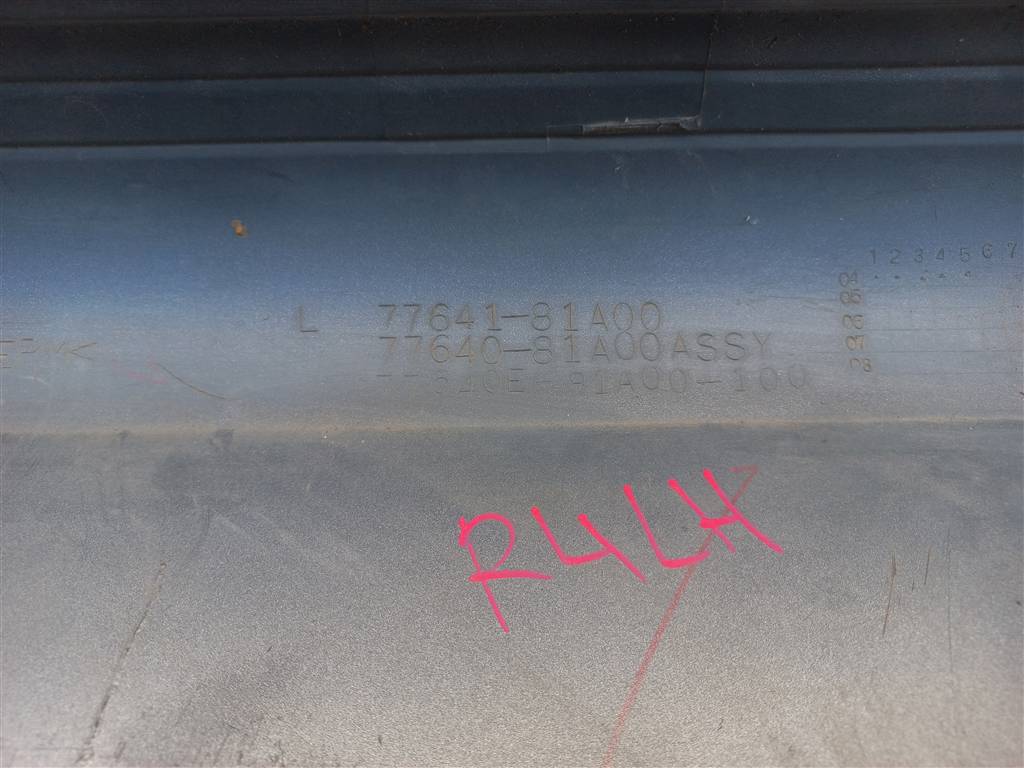 накладка порога SUZUKI JIMNY Jimny 77641-81A00, 4890 рублей, Москва