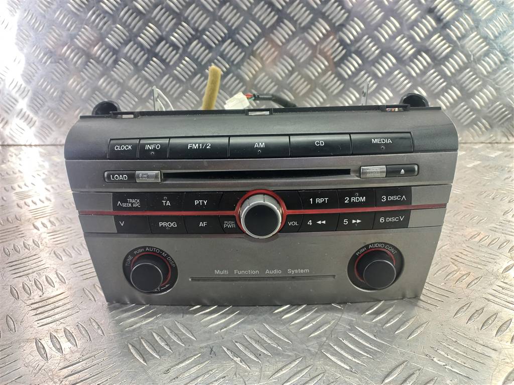 магнитола MAZDA 3 2.0 MT (150 л.с.)3  BK (2003—2006) Седан BP6L66ARX, 4200 рублей, Москва