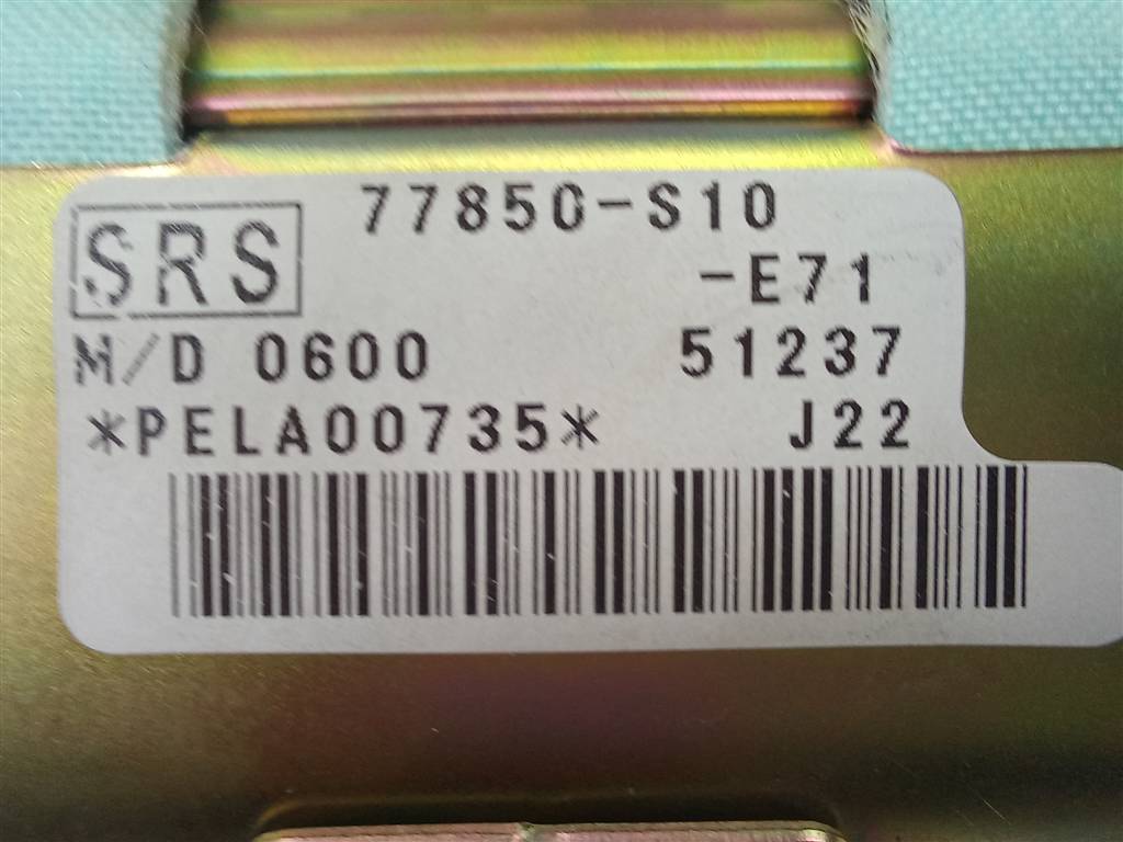 подушка безопасности пассажира HONDA CR-V CR-V  I рестайлинг (1998—2001) 77850-s10-e71, 4430 рублей, Москва