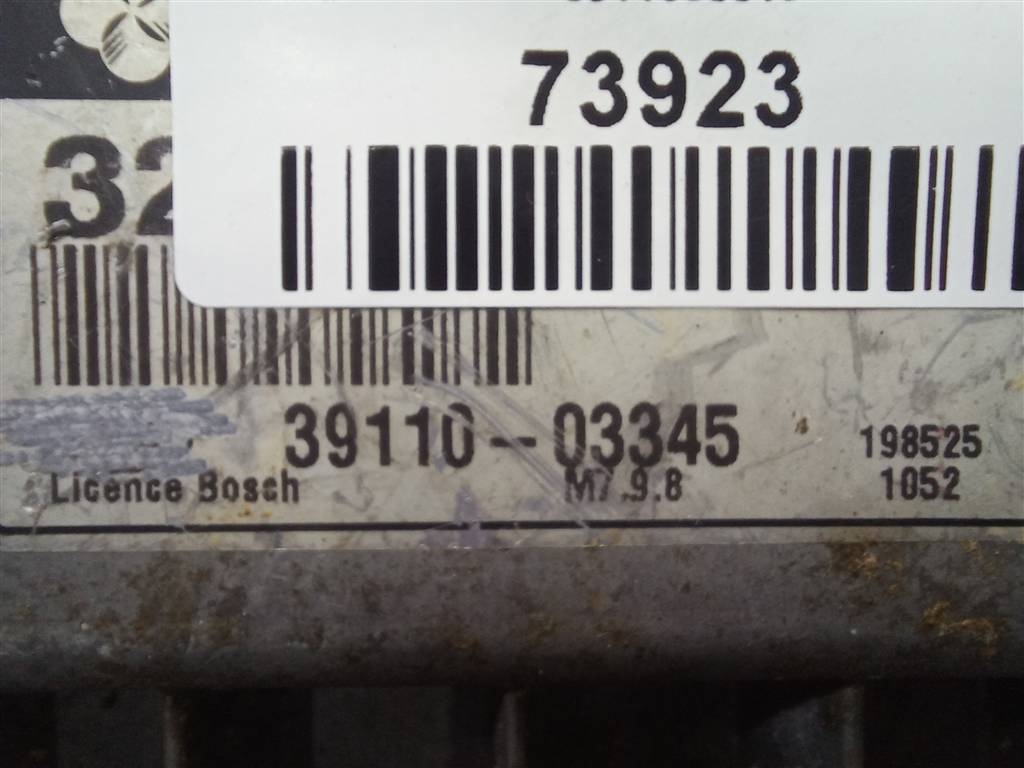 блок управления двигателем Hyundai I20 1.3 MT (78 л.с.)i20  I (2008—2012) Хетчбэк 3911003345, 1550 рублей, Москва