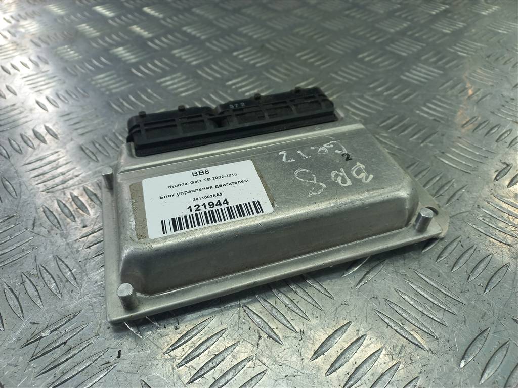 блок управления двигателем Hyundai GETZ 1.1 MT (66 л.с.)Getz  I рестайлинг (2005—2011) Хетчбэк 3911002AA5, 1550 рублей, Москва