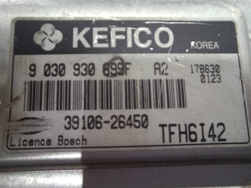 блок управления двигателем Hyundai GETZ 1.4 AT (97 л.с.)Getz  I (2002—2005) Хетчбэк 3910626450, 2010 рублей, Москва