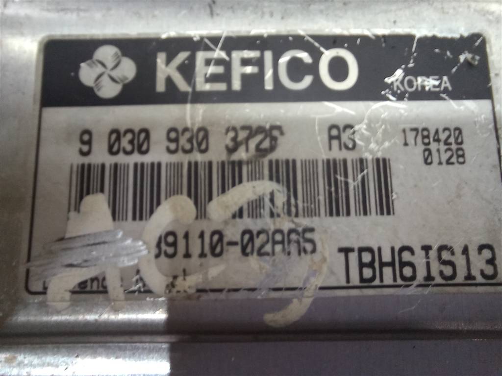 блок управления двигателем Hyundai GETZ 1.1 MT (66 л.с.)Getz  I рестайлинг (2005—2011) Хетчбэк 3911002AA5, 1550 рублей, Москва