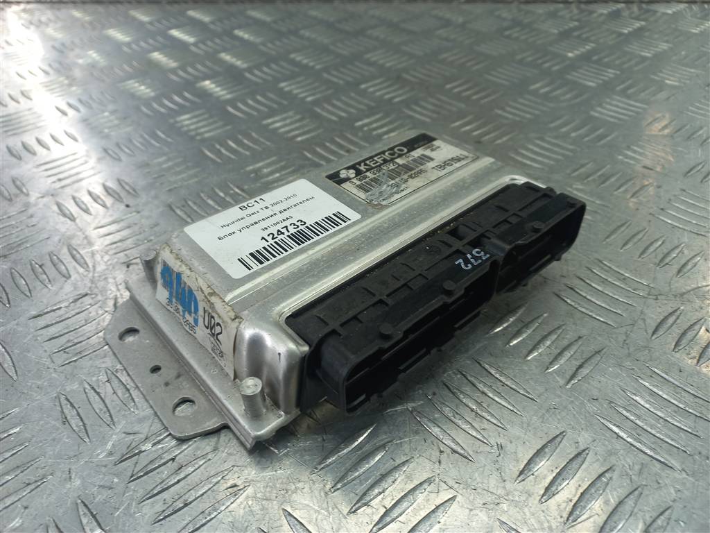 блок управления двигателем Hyundai GETZ 1.1 MT (66 л.с.)Getz  I рестайлинг (2005—2011) Хетчбэк 3911002AA5, 1550 рублей, Москва