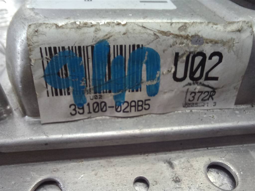 блок управления двигателем Hyundai GETZ 1.1 MT (66 л.с.)Getz  I рестайлинг (2005—2011) Хетчбэк 3911002AA5, 1550 рублей, Москва