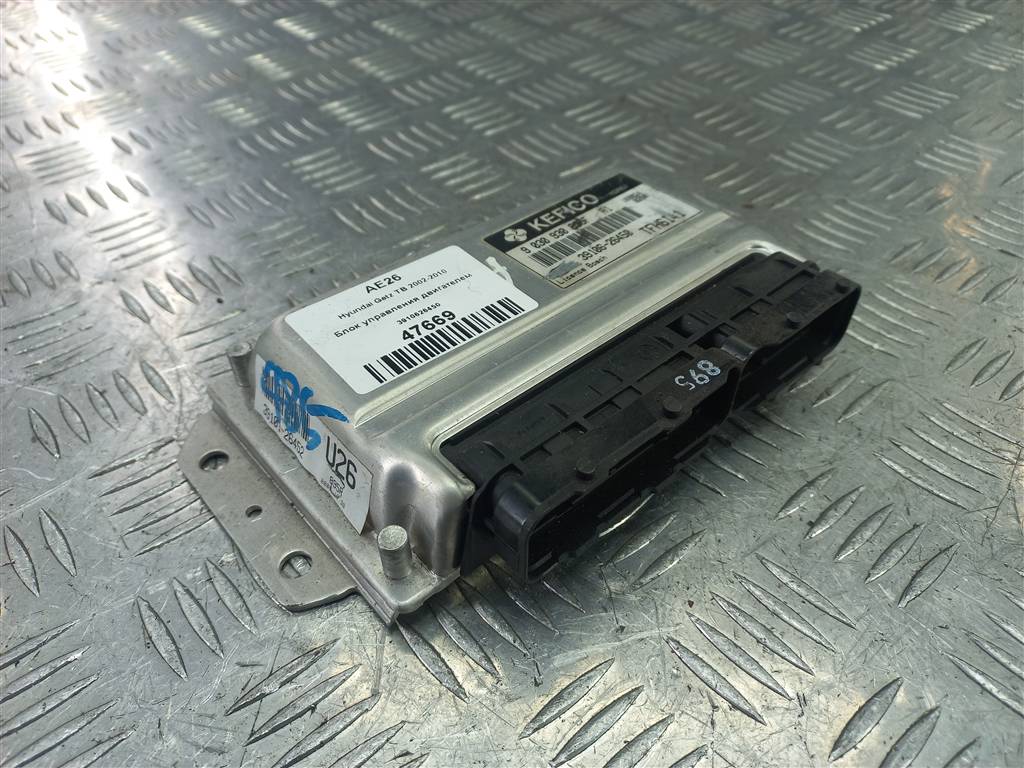 блок управления двигателем Hyundai GETZ 1.4 AT (97 л.с.)Getz  I рестайлинг (2005—2011) Хетчбэк 3910626450, 2010 рублей, Москва