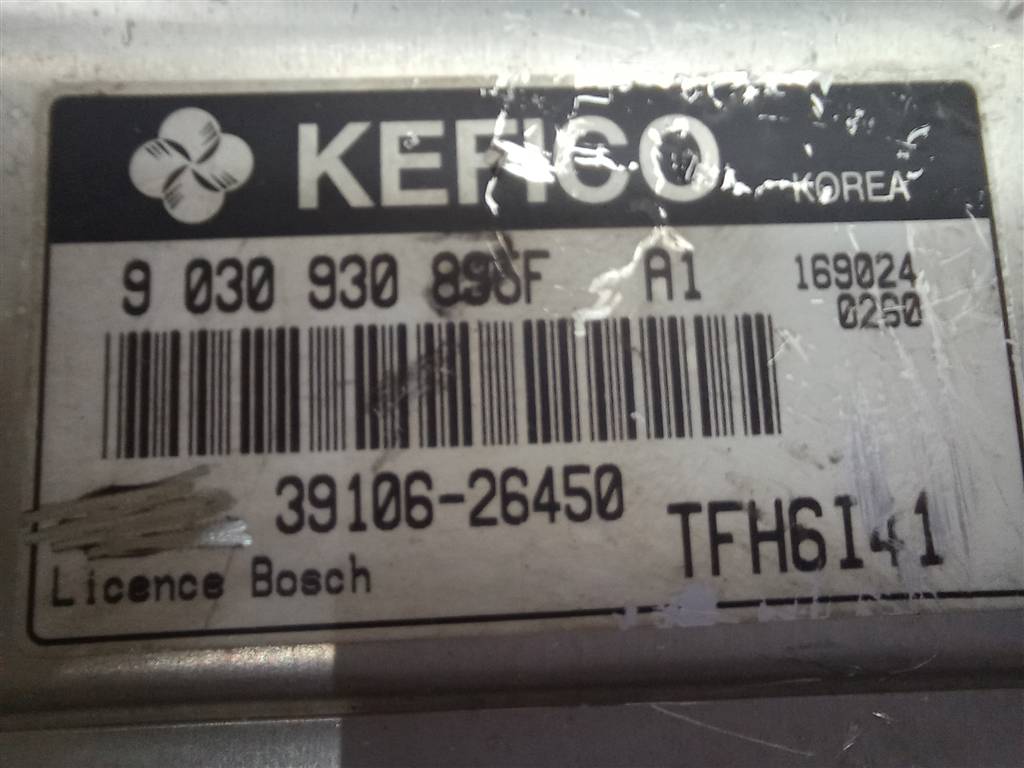 блок управления двигателем Hyundai GETZ 1.4 AT (97 л.с.)Getz  I рестайлинг (2005—2011) Хетчбэк 3910626450, 2010 рублей, Москва