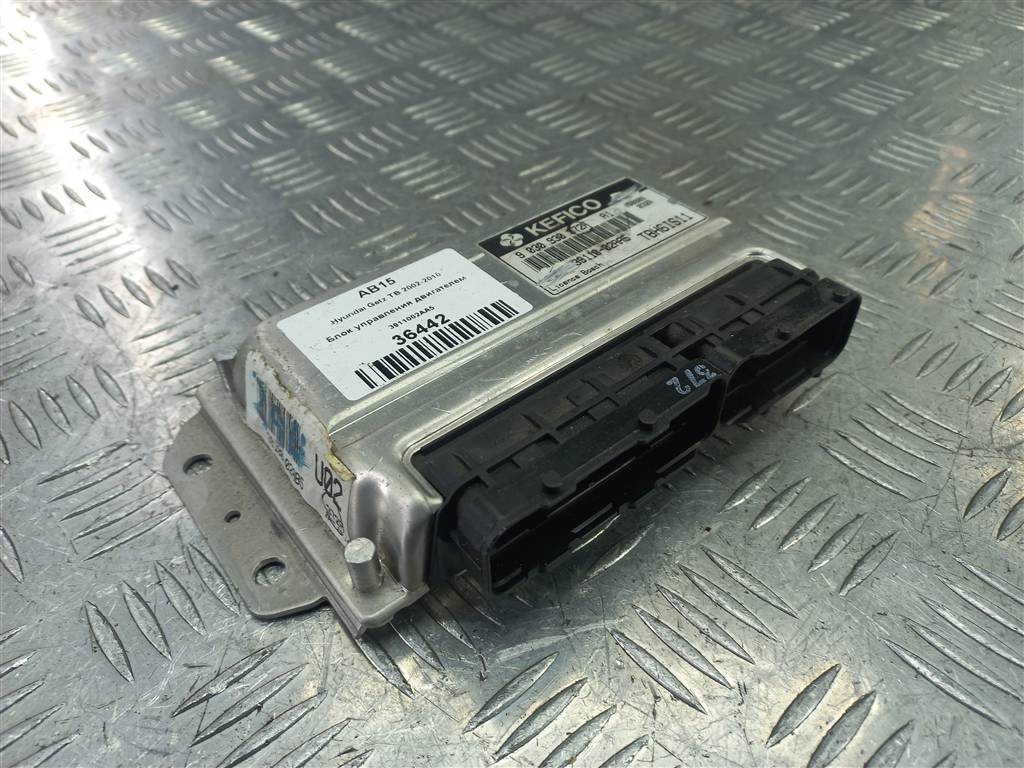 блок управления двигателем Hyundai GETZ 1.1 MT (66 л.с.)Getz  I рестайлинг (2005—2011) Хетчбэк 3911002AA5, 1550 рублей, Москва