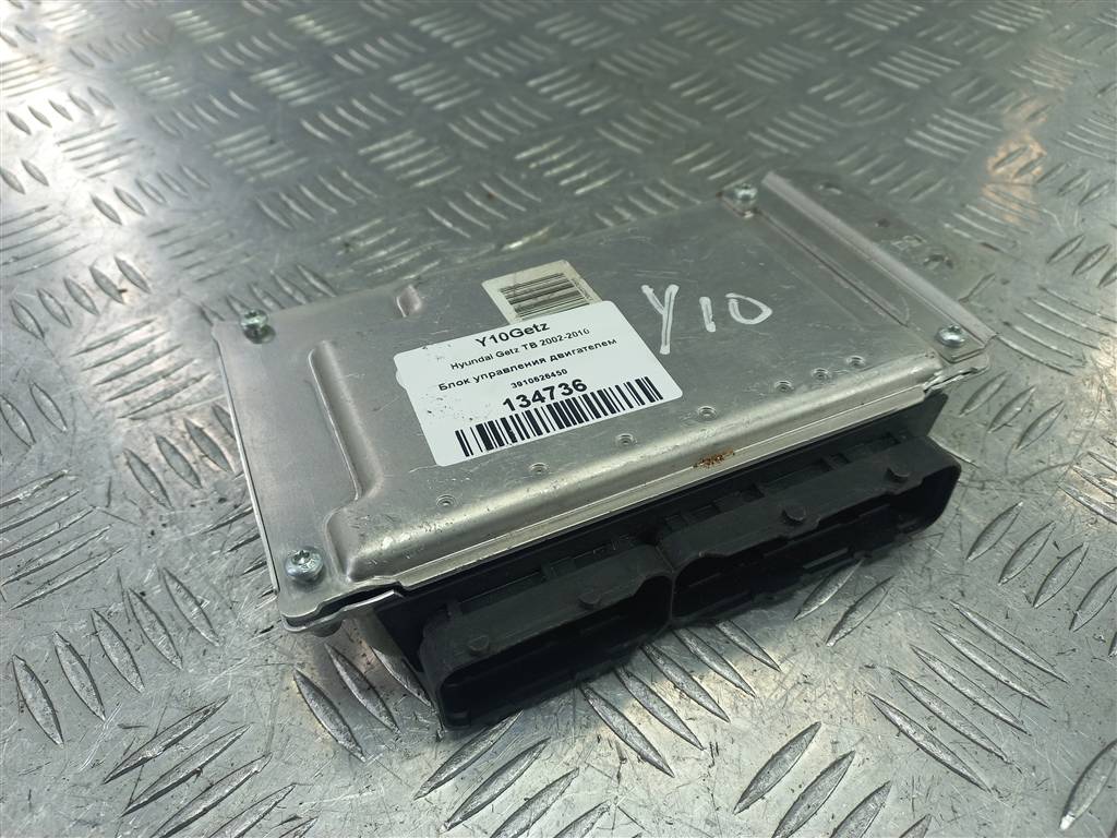 блок управления двигателем Hyundai GETZ 1.4 AT (97 л.с.)Getz  I рестайлинг (2005—2011) Хетчбэк 3910626450, 2010 рублей, Москва