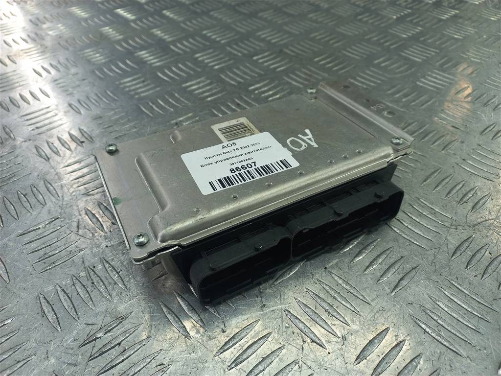 блок управления двигателем Hyundai GETZ 1.1 MT (66 л.с.)Getz  I рестайлинг (2005—2011) Хетчбэк 3911002AA5, 1550 рублей, Москва