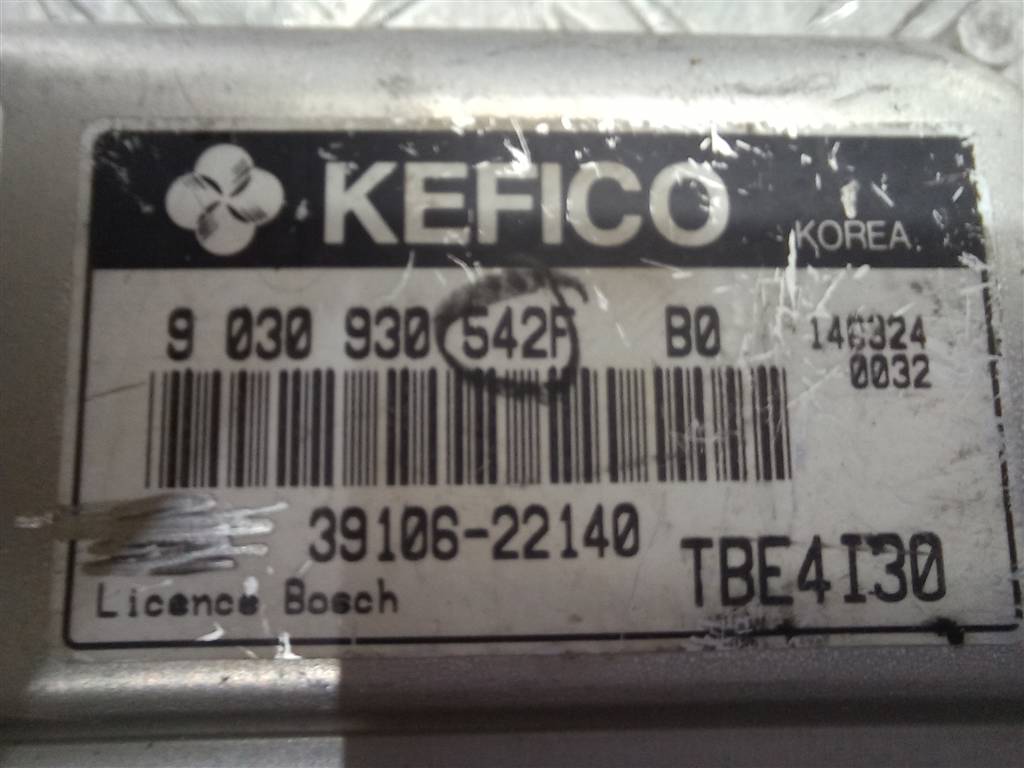 блок управления двигателем Hyundai GETZ 1.3 MT (85 л.с.)Getz  I (2002—2005) Хетчбэк 3910622140, 2470 рублей, Москва