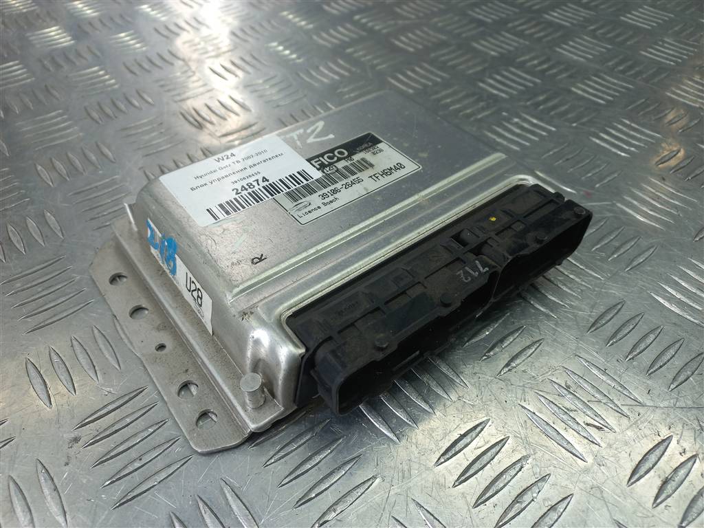 блок управления двигателем Hyundai GETZ 1.4 AT (97 л.с.)Getz  I рестайлинг (2005—2011) Хетчбэк 3910626455, 5580 рублей, Москва