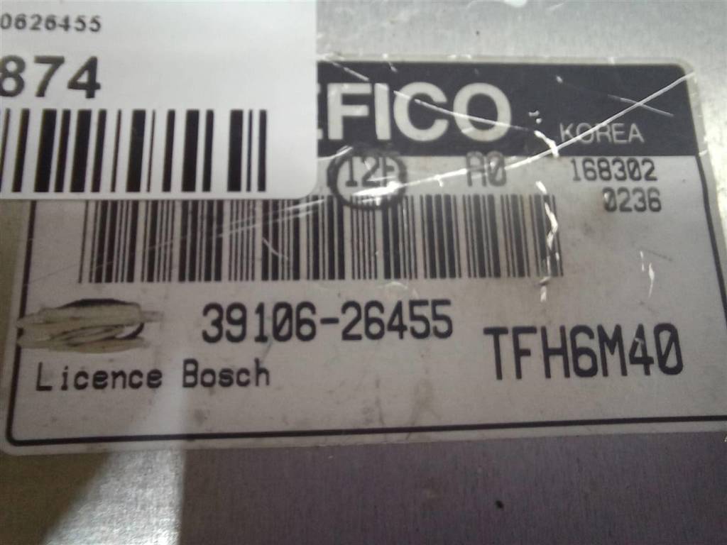 блок управления двигателем Hyundai GETZ 1.4 AT (97 л.с.)Getz  I рестайлинг (2005—2011) Хетчбэк 3910626455, 5580 рублей, Москва