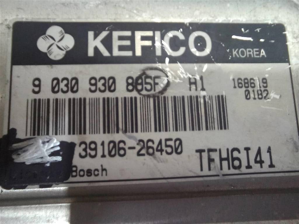 блок управления двигателем Hyundai GETZ 1.4 AT (97 л.с.)Getz  I рестайлинг (2005—2011) Хетчбэк 3910626450, 2010 рублей, Москва