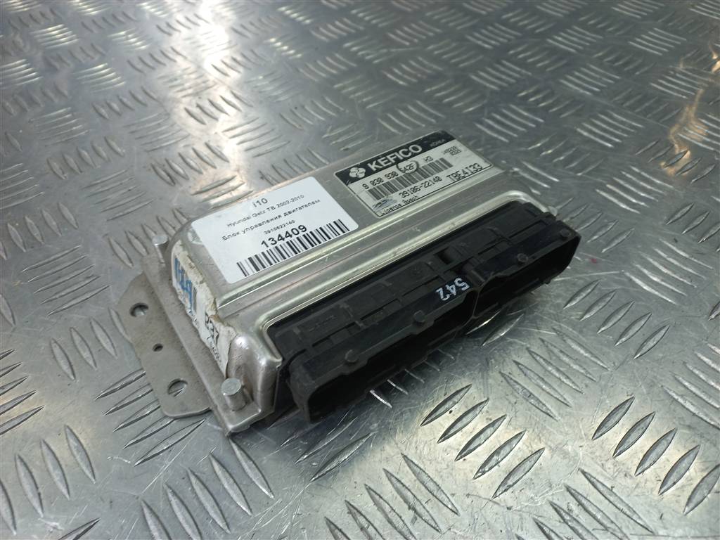 блок управления двигателем Hyundai GETZ 1.3 AT (85 л.с.)Getz  I (2002—2005) Хетчбэк 3910622140, 2470 рублей, Москва