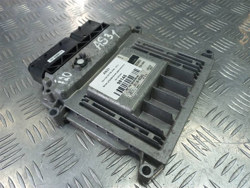 блок управления двигателем Hyundai I20 1.3 MT (78 л.с.)i20  I (2008—2012) Хетчбэк 3911003345, 1550 рублей, Москва