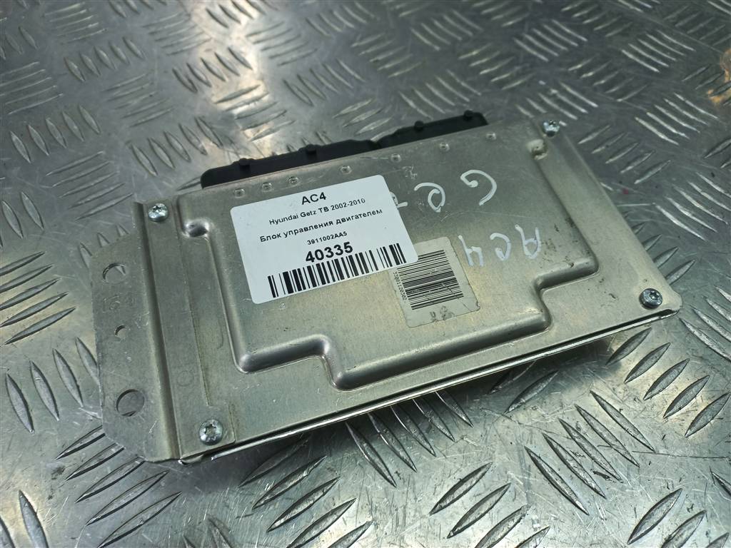 блок управления двигателем Hyundai GETZ 1.1 MT (66 л.с.)Getz  I рестайлинг (2005—2011) Хетчбэк 3911002AA5, 1550 рублей, Москва