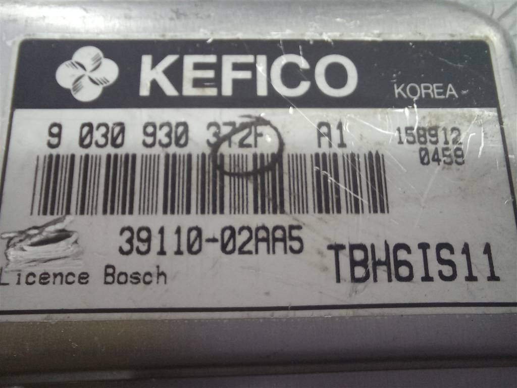 блок управления двигателем Hyundai GETZ  3911002AA5, 1550 рублей, Москва
