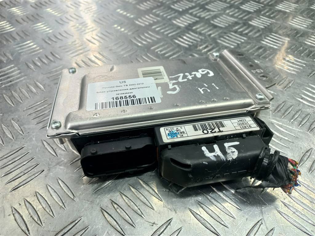 блок управления двигателем Hyundai GETZ 1.4 AT (97 л.с.)Getz  I рестайлинг (2005—2011) Хетчбэк 3910626450, 2010 рублей, Москва