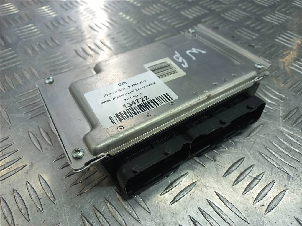 блок управления двигателем Hyundai GETZ 1.1 MT (66 л.с.)Getz  I рестайлинг (2005—2011) Хетчбэк 3911002421, 980 рублей, Москва