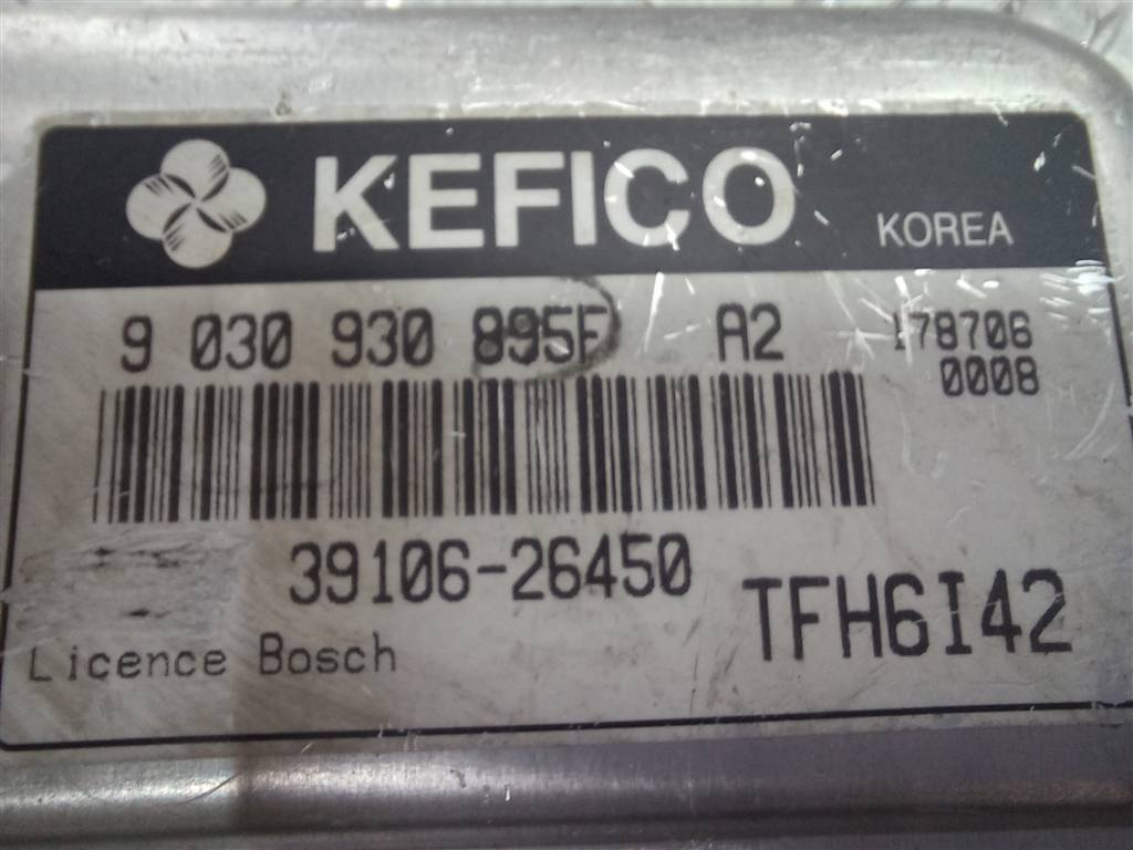 блок управления двигателем Hyundai GETZ 1.4 AT (97 л.с.)Getz  I рестайлинг (2005—2011) Хетчбэк 3910626450, 2010 рублей, Москва