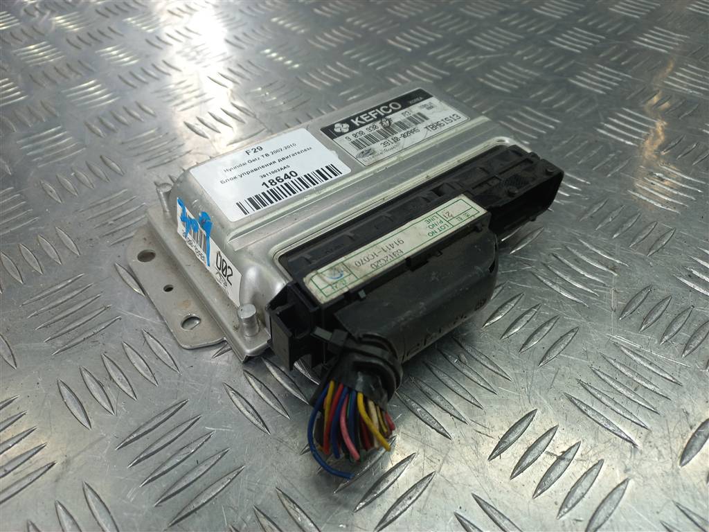 блок управления двигателем Hyundai GETZ 1.1 MT (66 л.с.)Getz  I рестайлинг (2005—2011) Хетчбэк 3911002AA5, 1550 рублей, Москва