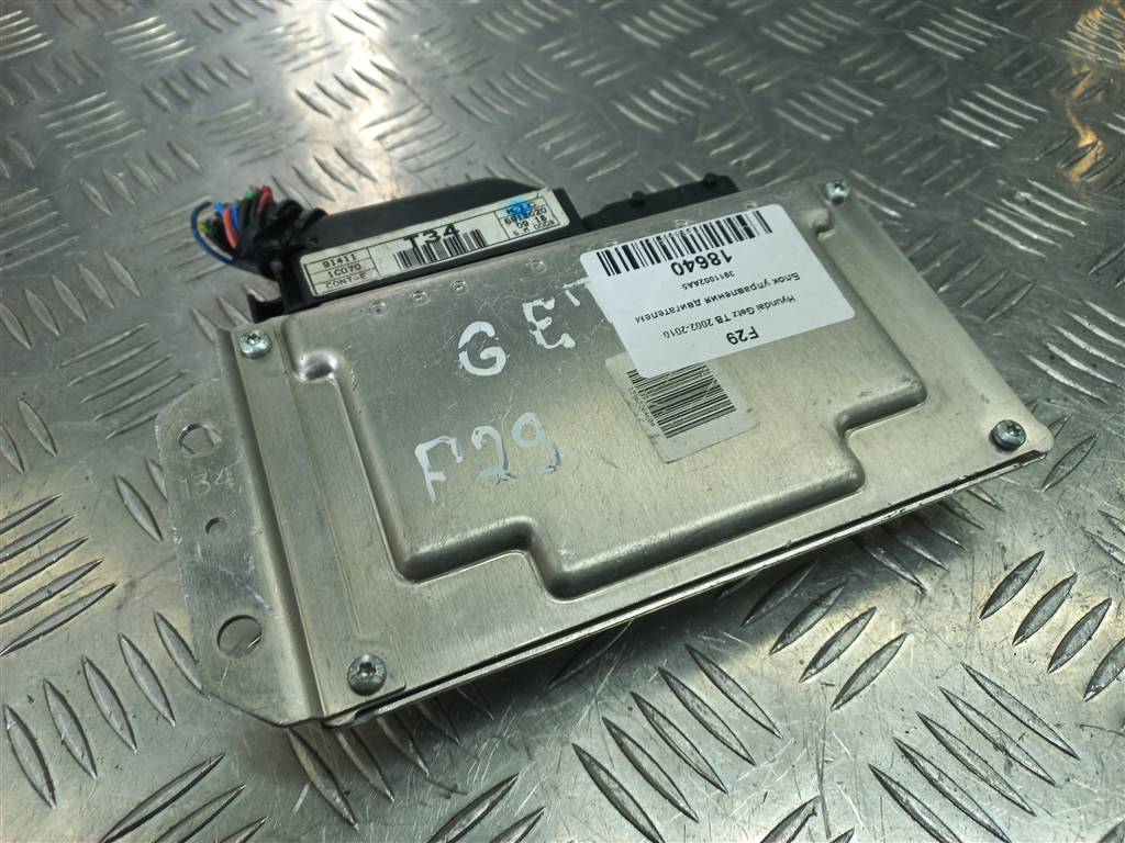 блок управления двигателем Hyundai GETZ 1.1 MT (66 л.с.)Getz  I рестайлинг (2005—2011) Хетчбэк 3911002AA5, 1550 рублей, Москва