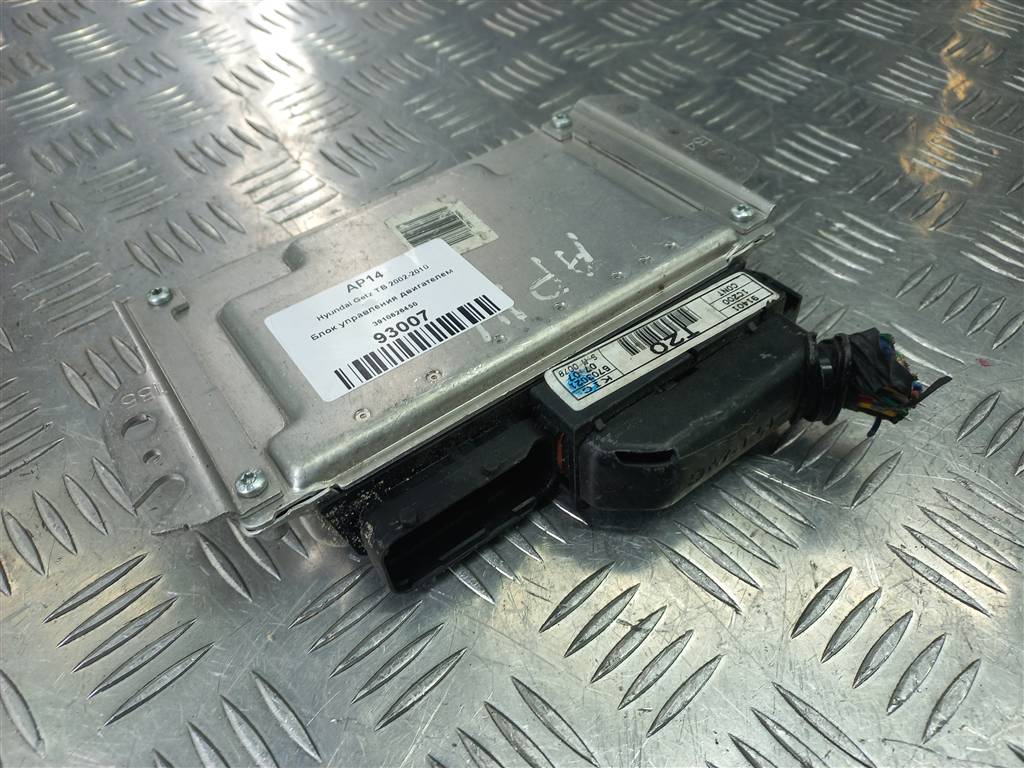 блок управления двигателем Hyundai GETZ 1.4 AT (97 л.с.)Getz  I рестайлинг (2005—2011) Хетчбэк 3910626450, 2010 рублей, Москва