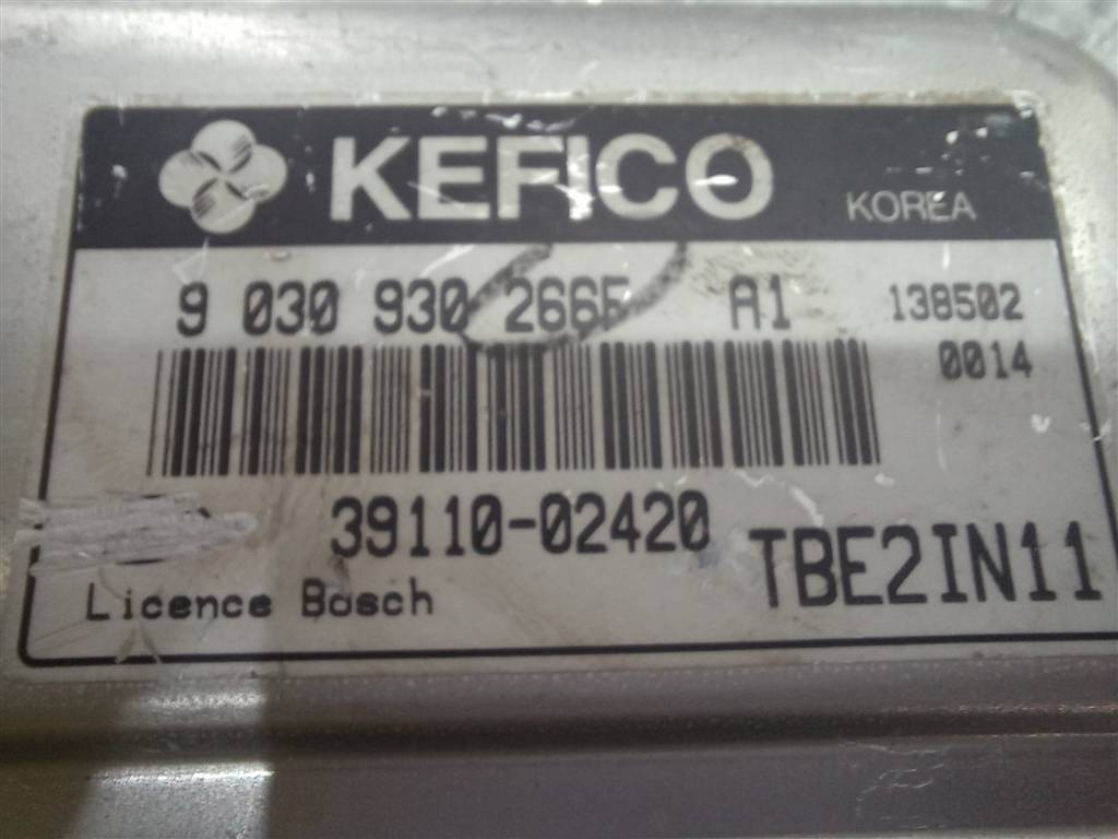 блок управления двигателем Hyundai GETZ  3911002420, 2130 рублей, Москва