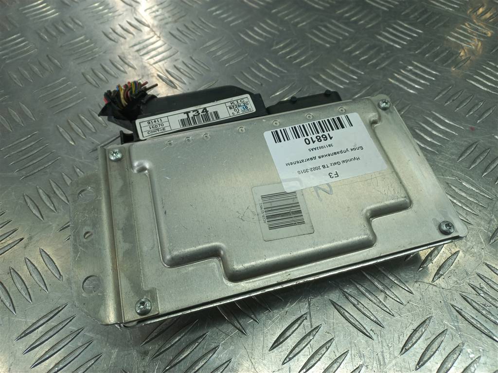 блок управления двигателем Hyundai GETZ 1.1 MT (66 л.с.)Getz  I рестайлинг (2005—2011) Хетчбэк 3911002AA5, 1550 рублей, Москва