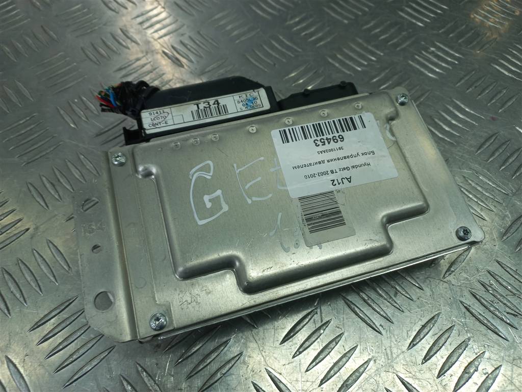 блок управления двигателем Hyundai GETZ 1.1 MT (66 л.с.)Getz  I рестайлинг (2005—2011) Хетчбэк 3911002AA5, 1550 рублей, Москва