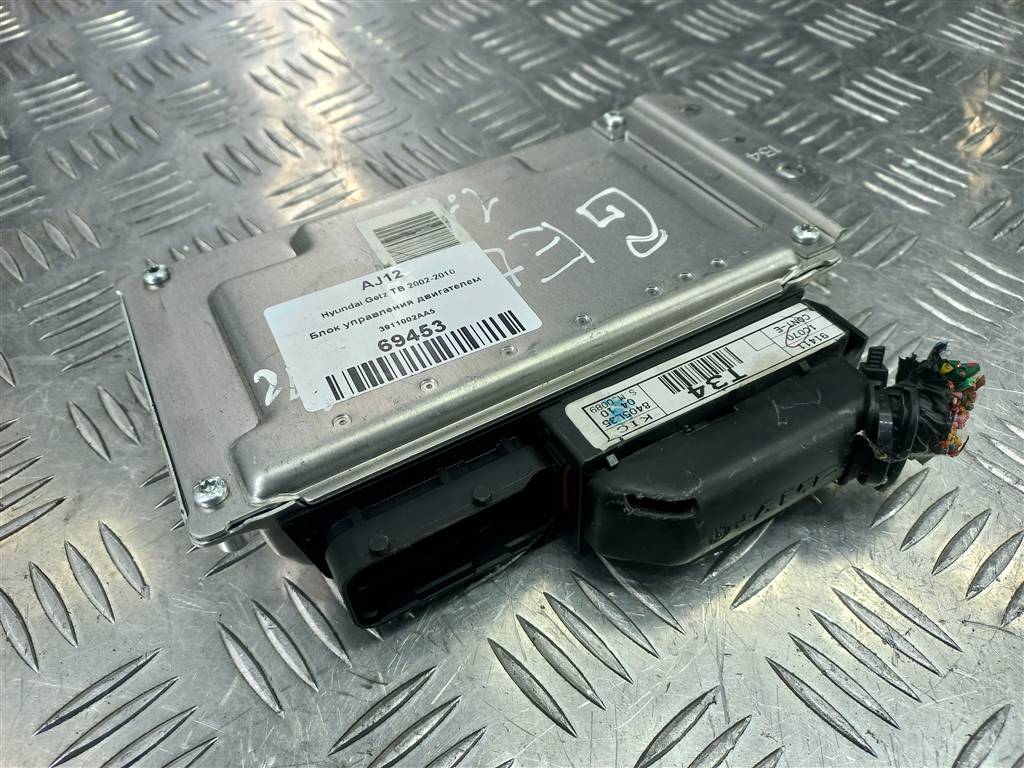 блок управления двигателем Hyundai GETZ 1.1 MT (66 л.с.)Getz  I рестайлинг (2005—2011) Хетчбэк 3911002AA5, 1550 рублей, Москва