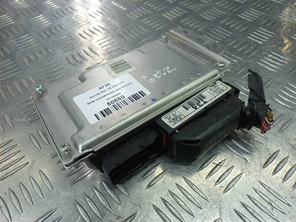 блок управления двигателем Hyundai GETZ 1.1 MT (66 л.с.)Getz  I рестайлинг (2005—2011) Хетчбэк 3911002AA5, 1550 рублей, Москва