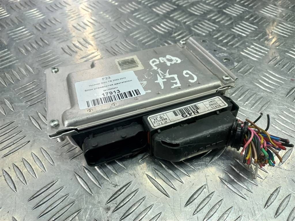 блок управления двигателем Hyundai GETZ 1.1 MT (66 л.с.)Getz  I рестайлинг (2005—2011) Хетчбэк 3911002421, 980 рублей, Москва