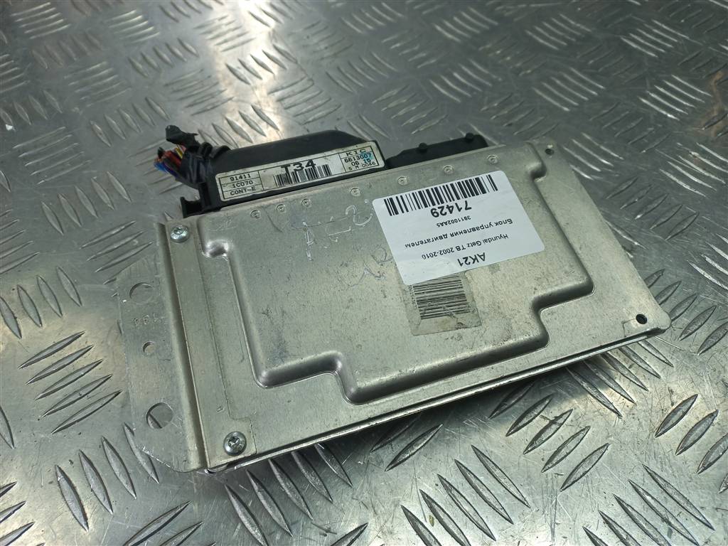 блок управления двигателем Hyundai GETZ 1.1 MT (66 л.с.)Getz  I рестайлинг (2005—2011) Хетчбэк 3911002AA5, 1550 рублей, Москва