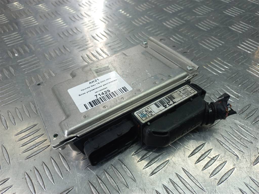 блок управления двигателем Hyundai GETZ 1.1 MT (66 л.с.)Getz  I рестайлинг (2005—2011) Хетчбэк 3911002AA5, 1550 рублей, Москва