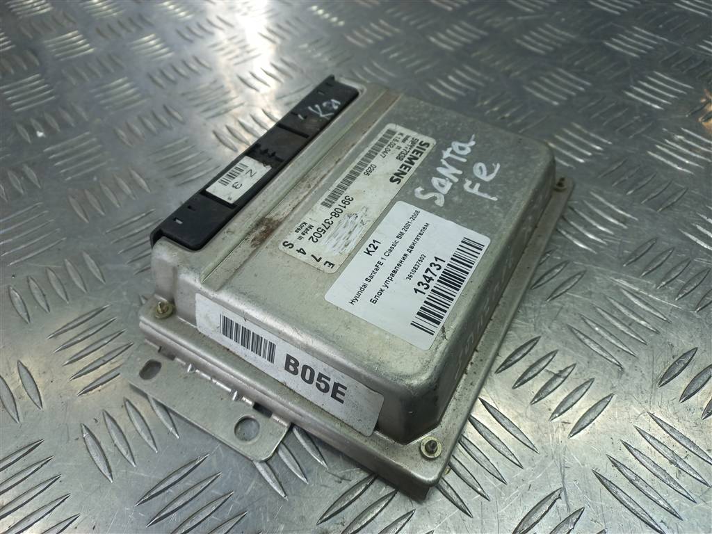 блок управления двигателем Hyundai SANTA FE  3910837502, 4430 рублей, Москва