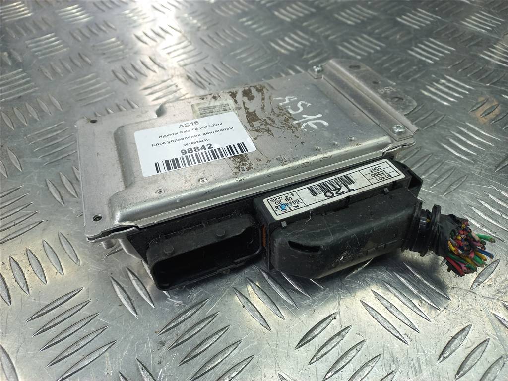 блок управления двигателем Hyundai GETZ 1.4 AT (97 л.с.)Getz  I рестайлинг (2005—2011) Хетчбэк 3910626450, 2010 рублей, Москва