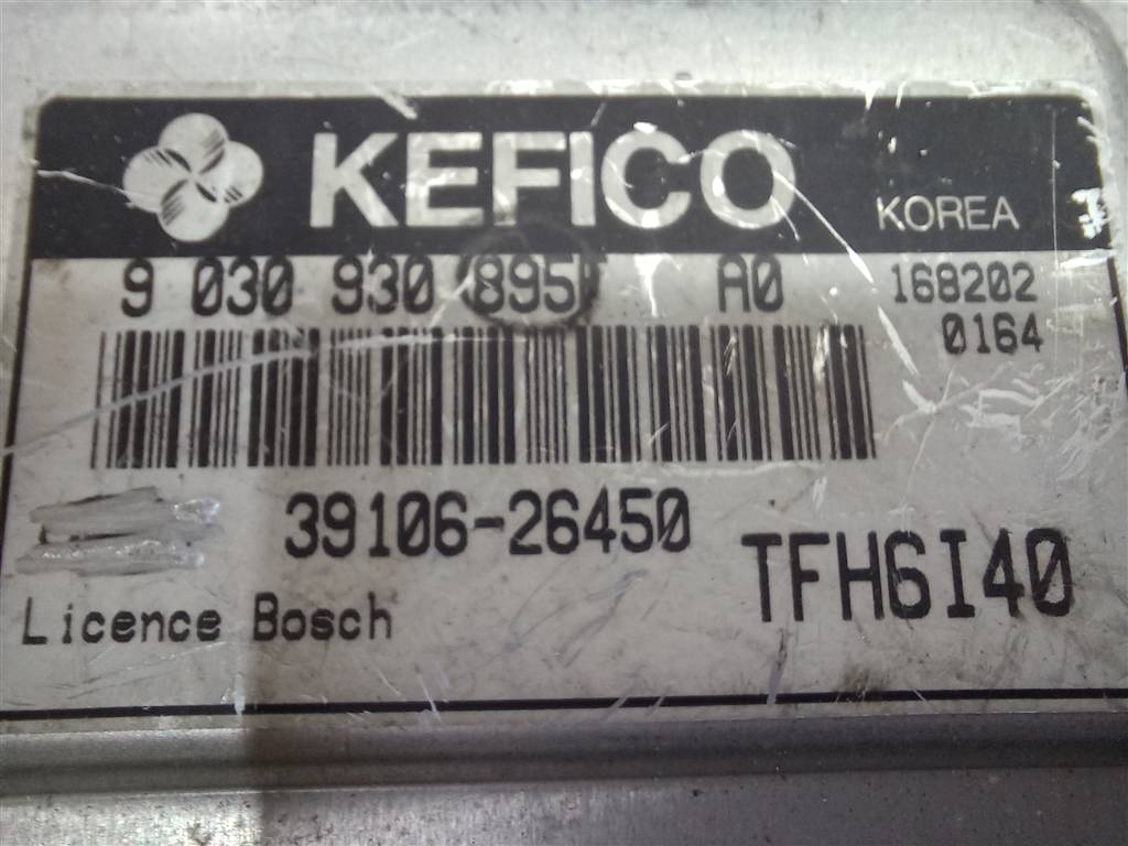 блок управления двигателем Hyundai GETZ 1.4 AT (97 л.с.)Getz  I рестайлинг (2005—2011) Хетчбэк 3910626450, 2010 рублей, Москва