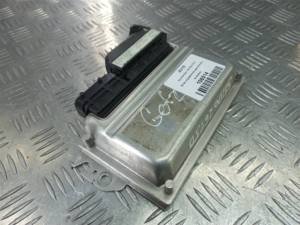 блок управления двигателем Hyundai GETZ 1.4 AT (97 л.с.)Getz  I рестайлинг (2005—2011) Хетчбэк 3910626450, 2010 рублей, Москва