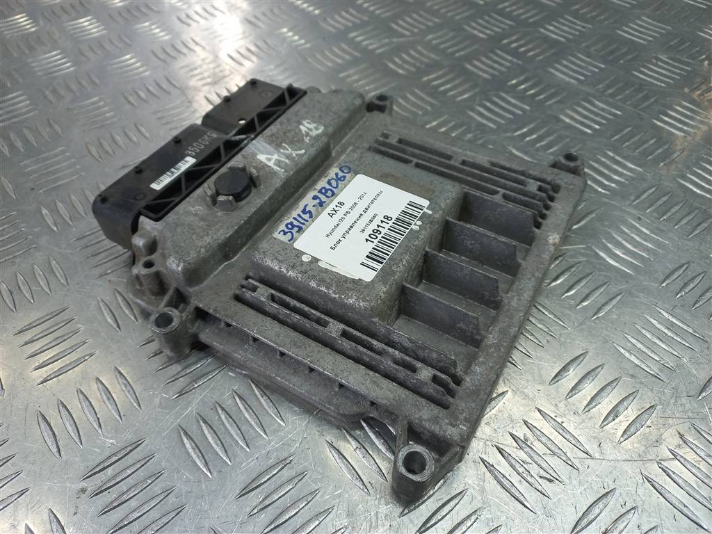 блок управления двигателем Hyundai I20 1.4 AT (100 л.с.)i20  I (2008—2012) Хетчбэк 391152B060, 2700 рублей, Москва